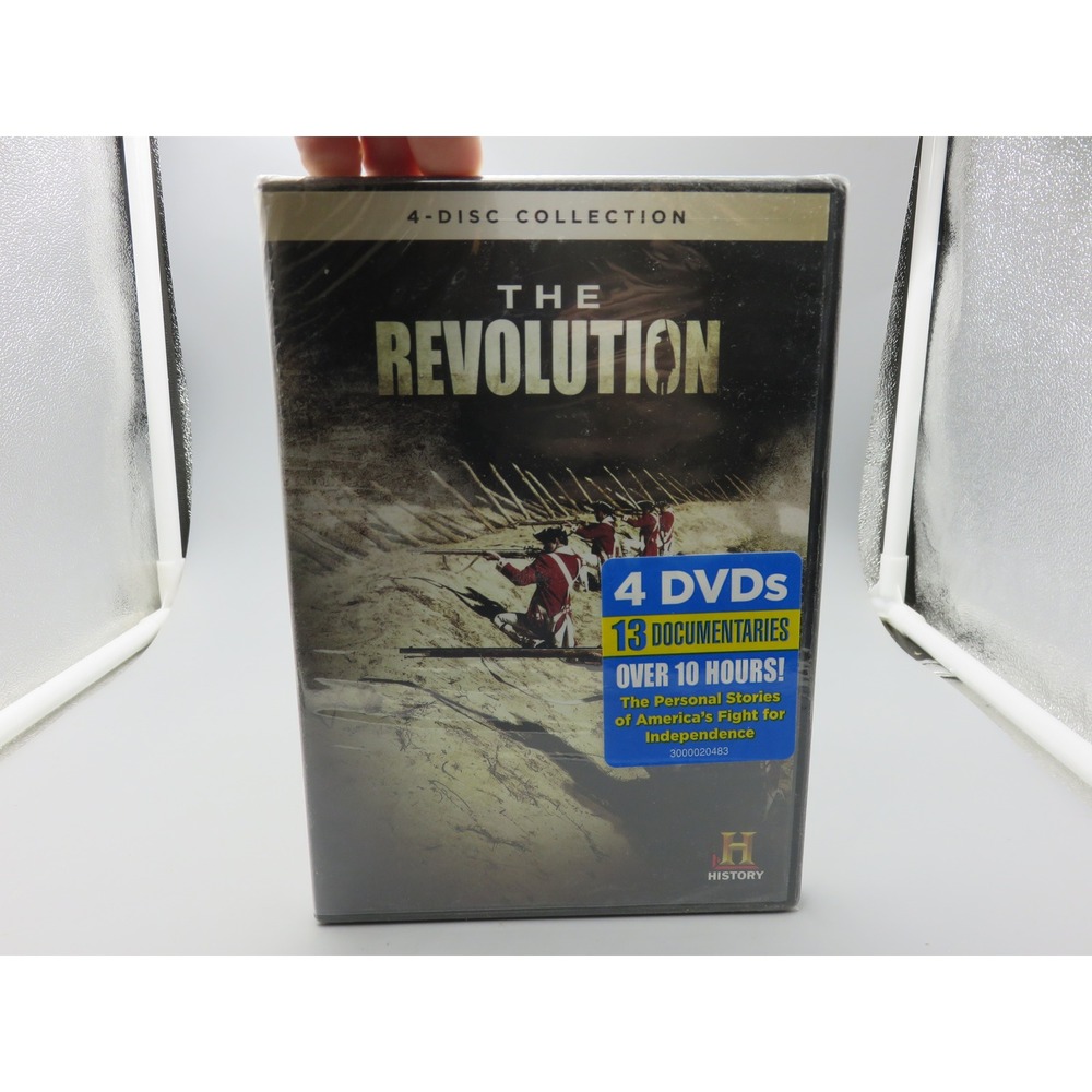 The Revolution History Channel 4-Disc DVD Collection 13 Documentaries Sealed
